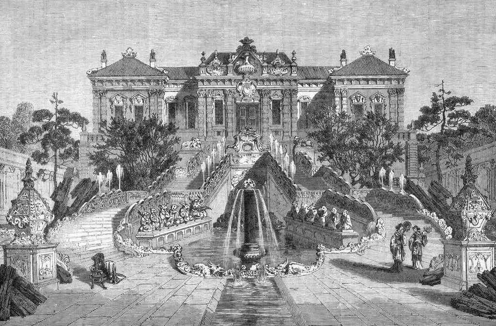 Detail of Illustration Of Emperor'S Summer Palace by Anonymous