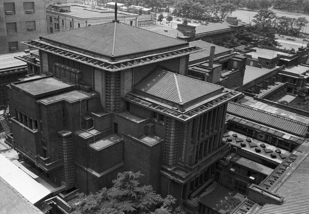 Detail of Imeprial Hotel Designed By Frank Wright by Anonymous