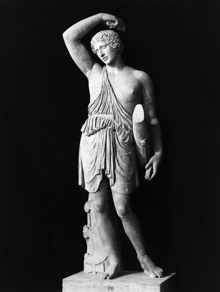 Detail of Amazon Statue In Vatican Museum by Anonymous
