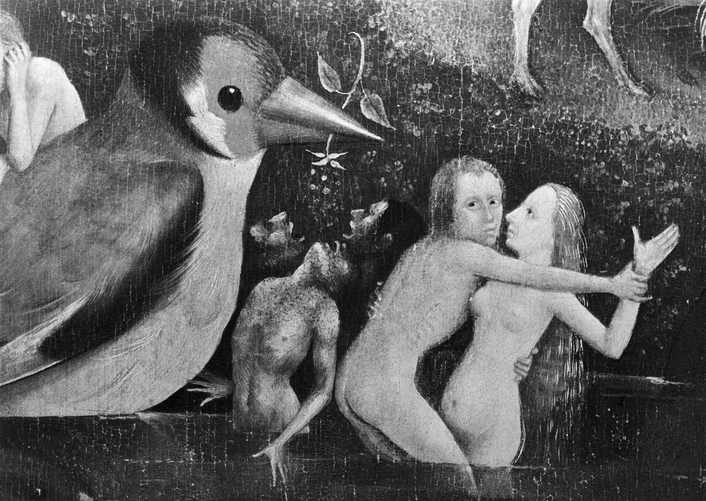 Detail of Hieronymus Bosch The Sins Of Bathing by Anonymous