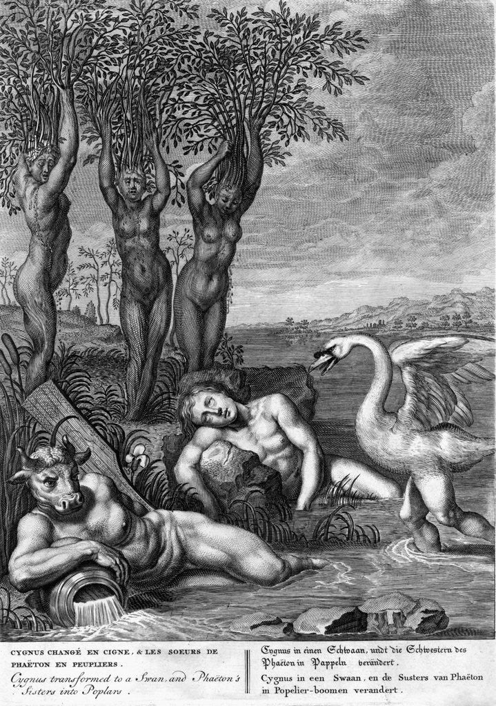 Detail of Engraving Of Scene From 
