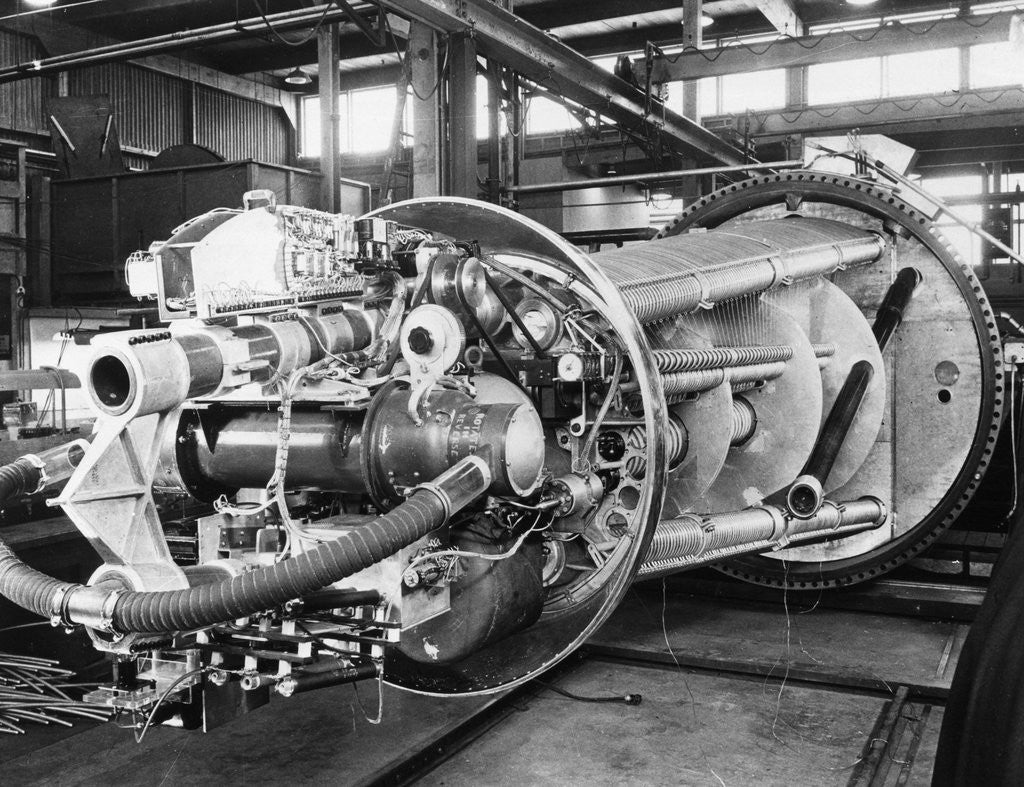 Detail of Van De Graaf Generator High Voltage Shel by Corbis