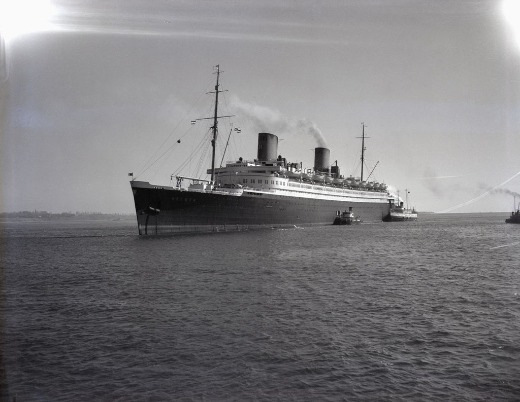 Detail of S. S. Bremen by Anonymous