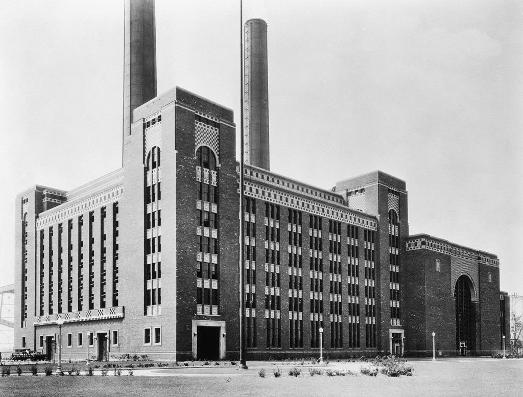 Detail of State Line Generating Plant by Anonymous