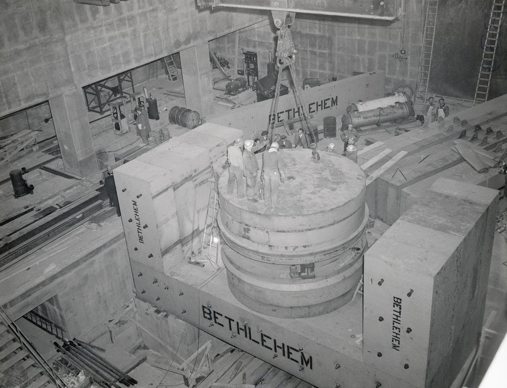Detail of Completion of Cyclotron by Anonymous