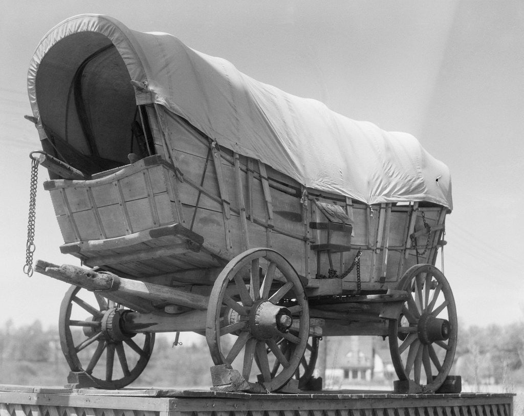 Detail of Pennsylvania Conestoga Wagon by Anonymous