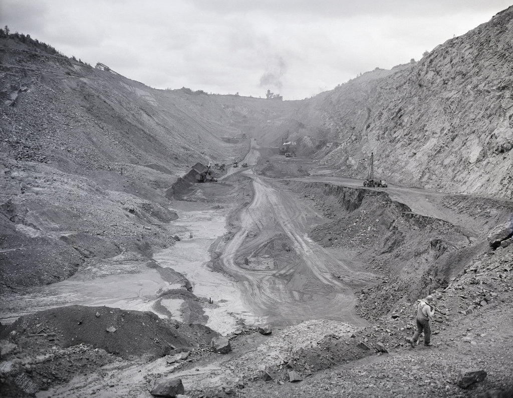 Detail of Open-Pit Mine by Anonymous