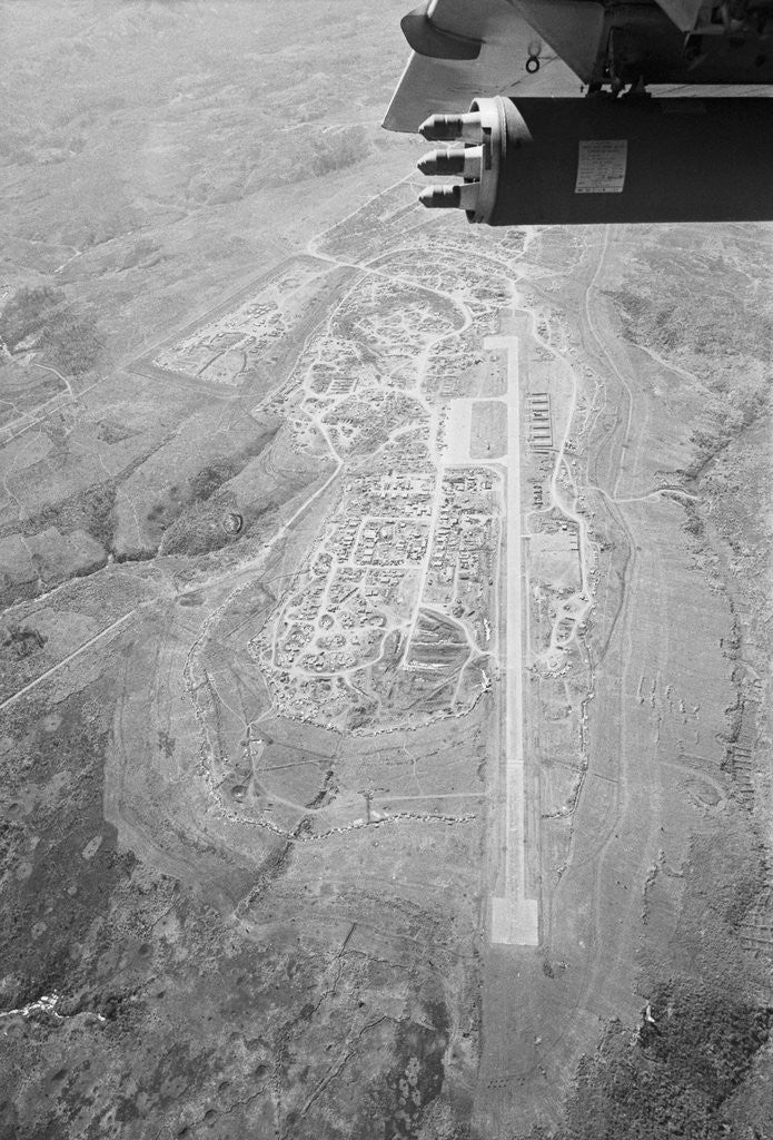 Detail of Aerial View Of Khe Sanh Us Marine Base by Corbis