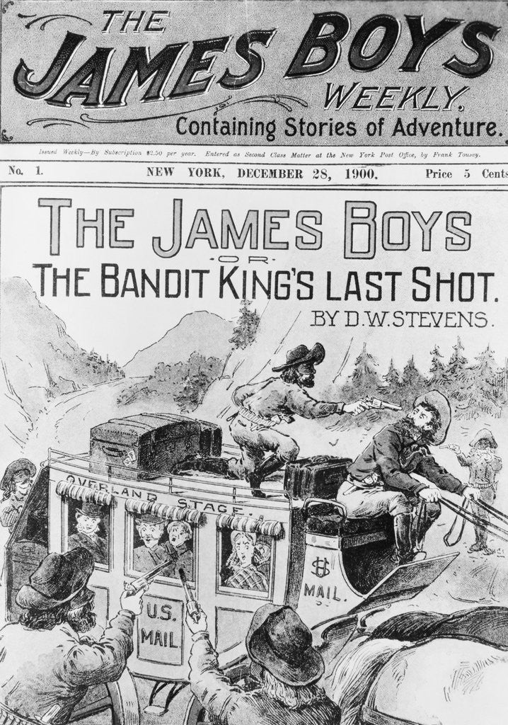 Detail of Illus.;Jesse James,