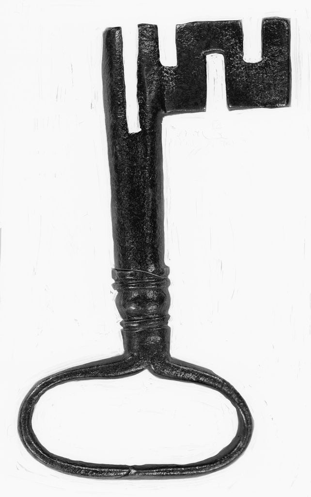 Detail of Skeleton Key For Drawer, 17 Century by Anonymous
