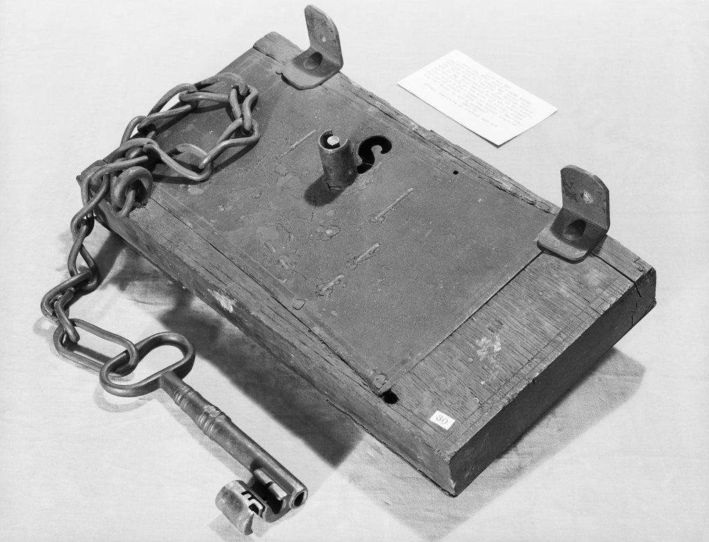 Detail of 17Th Century Lock And Key by Anonymous