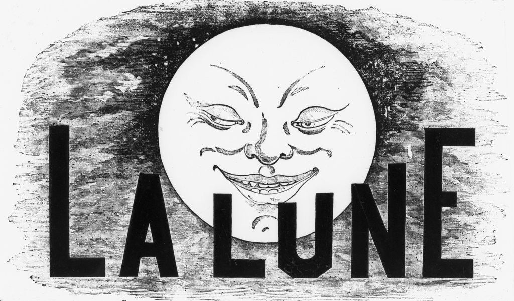 Detail of Full Moon W/Smiling Face - 