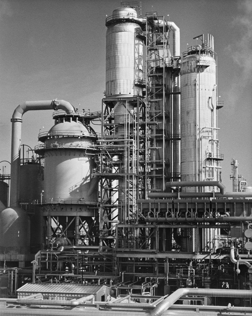 Detail of Industrial Catalytic Cracking Unit by Anonymous