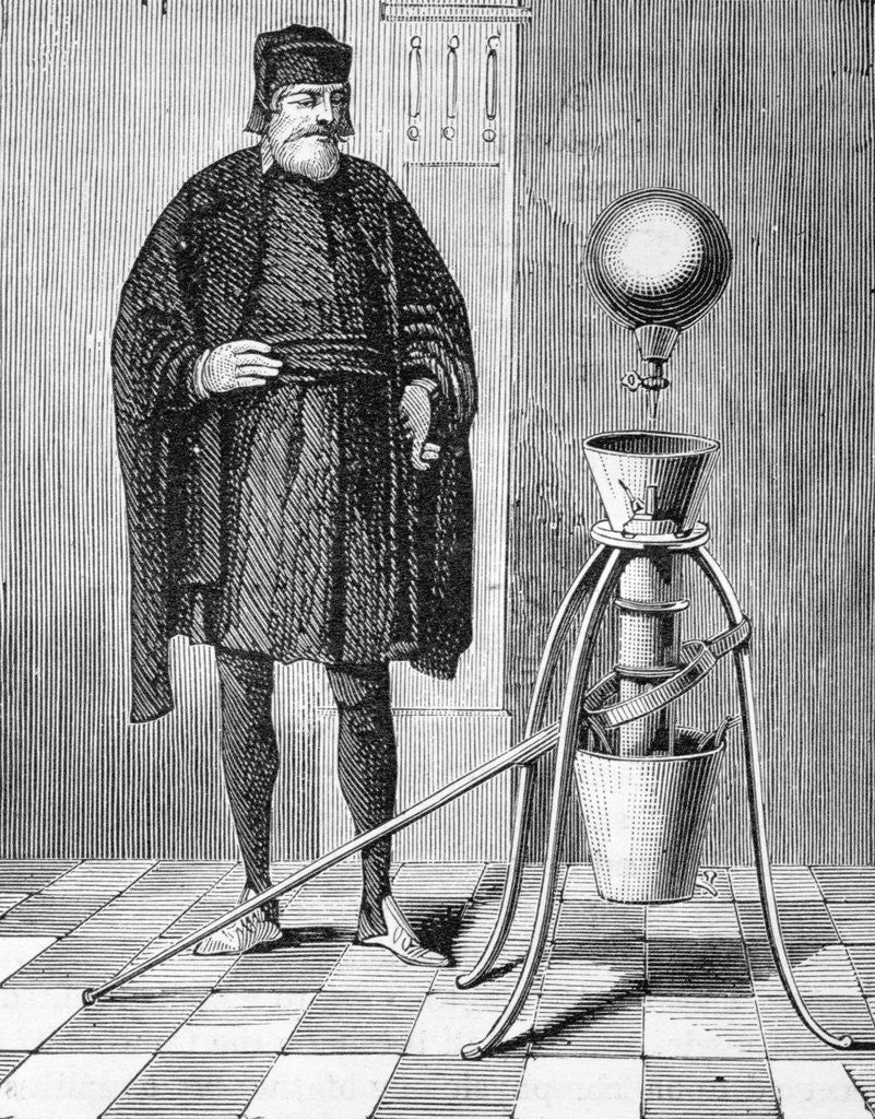 Detail of Otto Von Guericke'S Original Air Pump by Anonymous