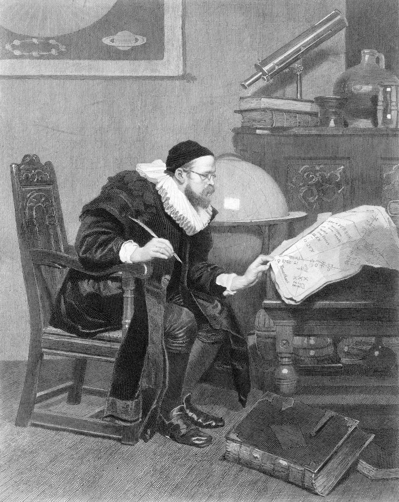 Detail of The Astrologer Engraving by Anonymous