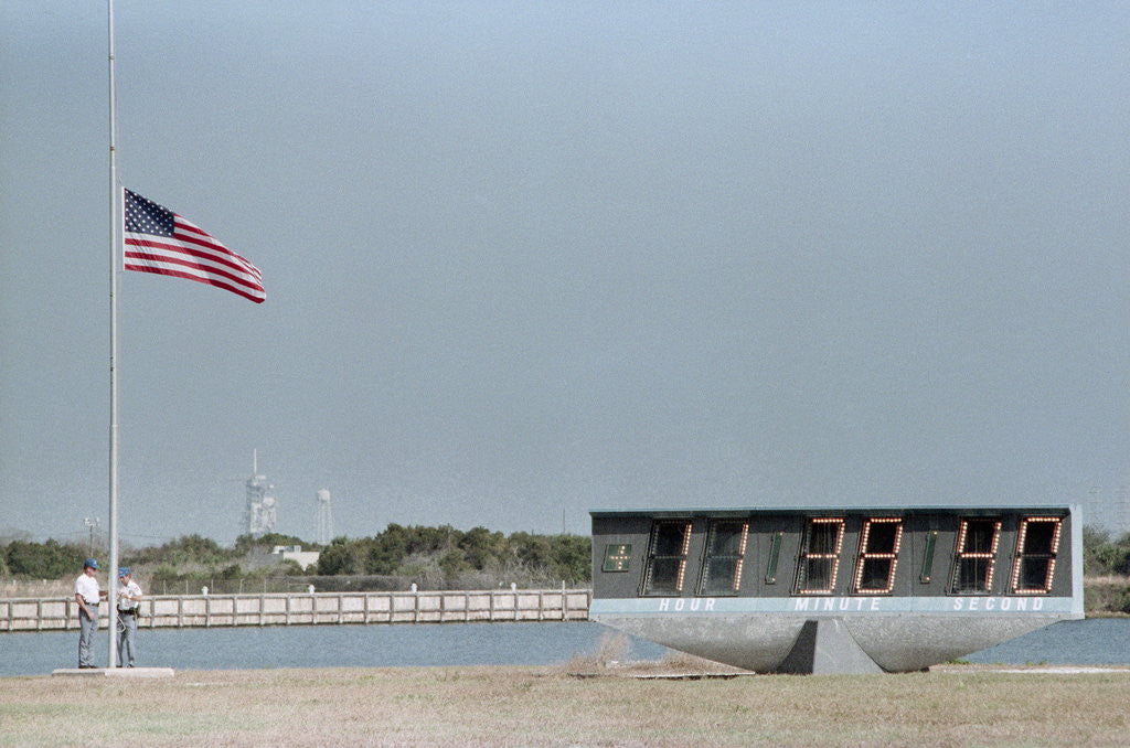 Detail of The Anniversary of the Challenger Explosion by Anonymous