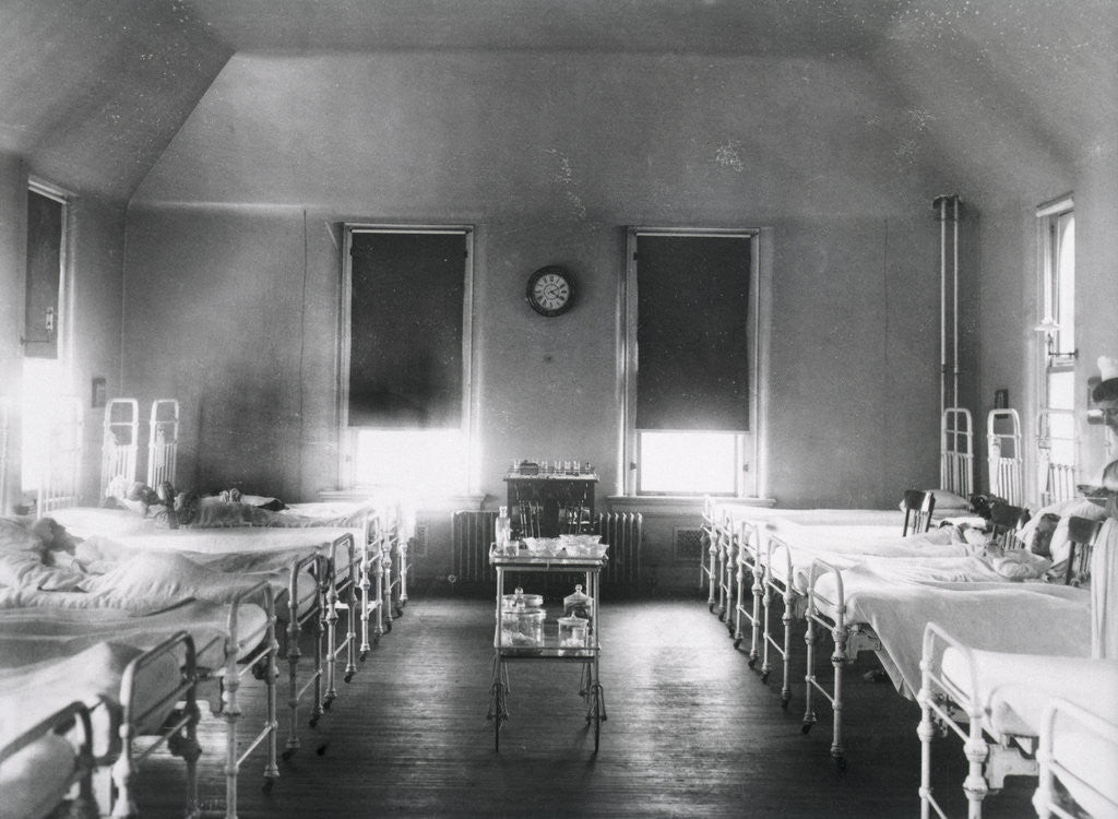Detail of Ward Room in Hospital by Anonymous