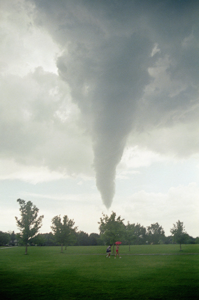 Detail of A Tornado in Denver by Corbis