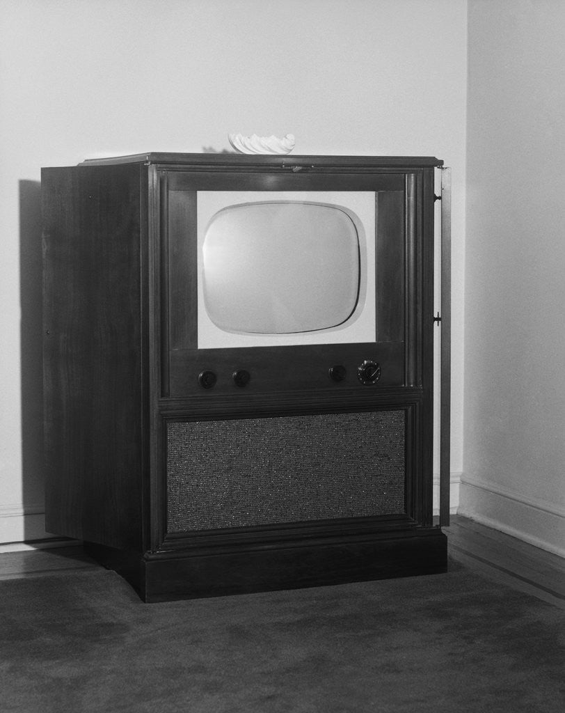 Detail of Classic Console Television by Anonymous