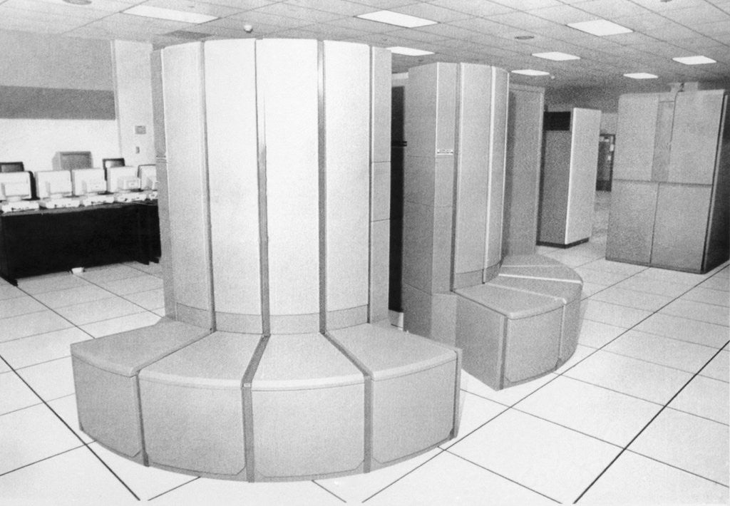 Detail of General View Encased Supercomputer by Anonymous