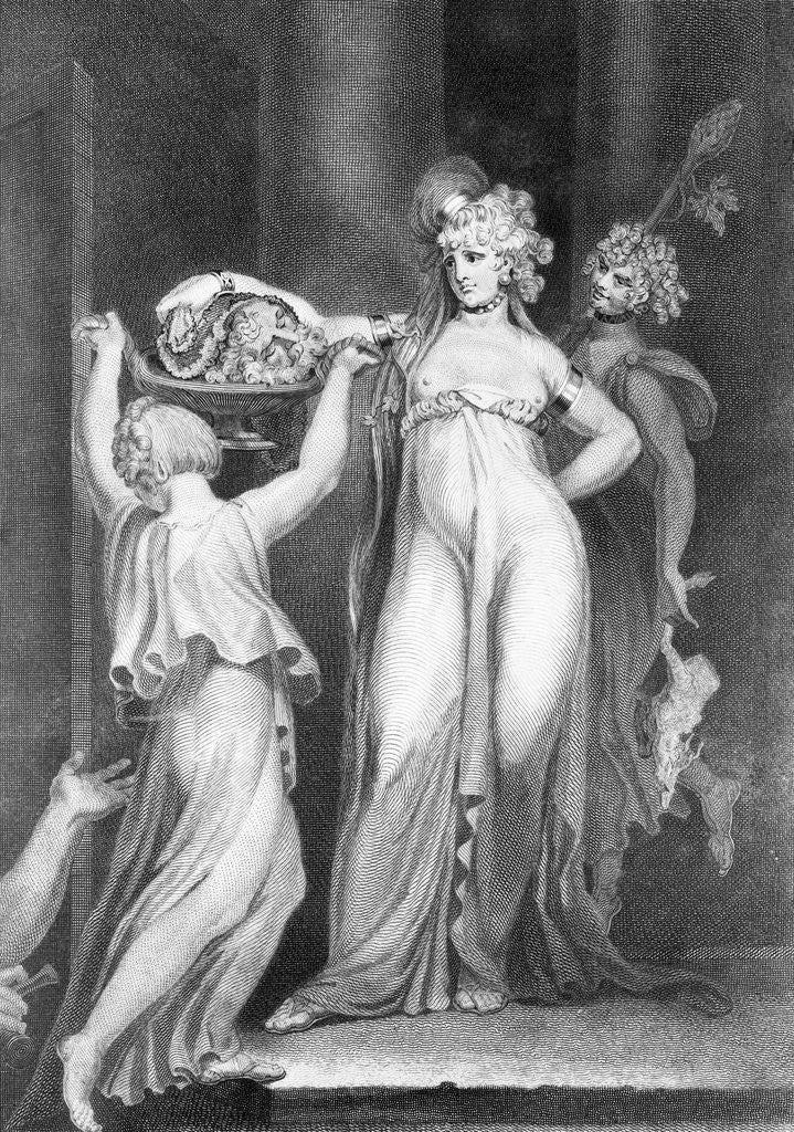Detail of The Presentation of St. John The Baptist's Head by Henry Fuseli
