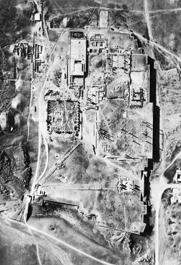 Detail of Aerial Of The Ruins Of Persepolis by Anonymous