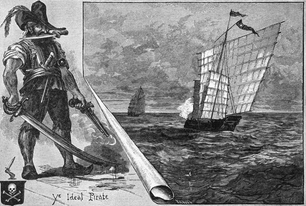 Detail of Ye Ideal Pirate Illustration by Anonymous