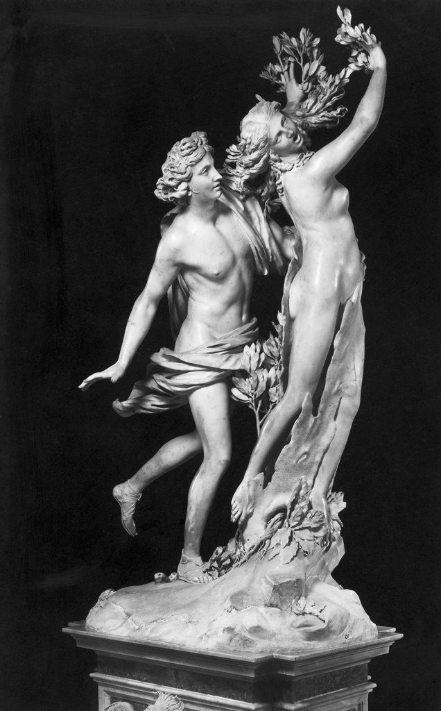 Detail of Bernini's Sculpture Apollo and Daphne by Corbis