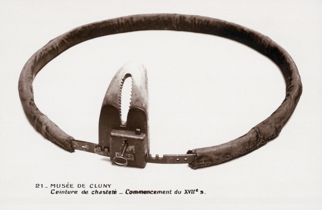 Detail of 17th-Century Chasity Belt by Anonymous