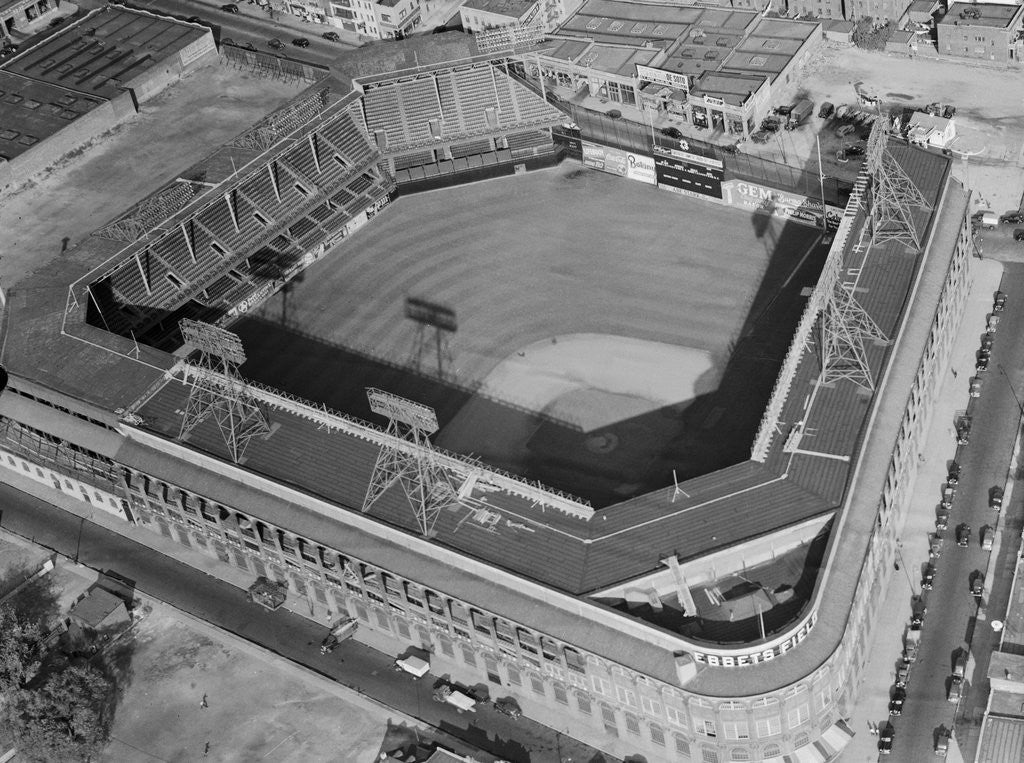 Detail of Brooklyn's Ebbets Field by Anonymous