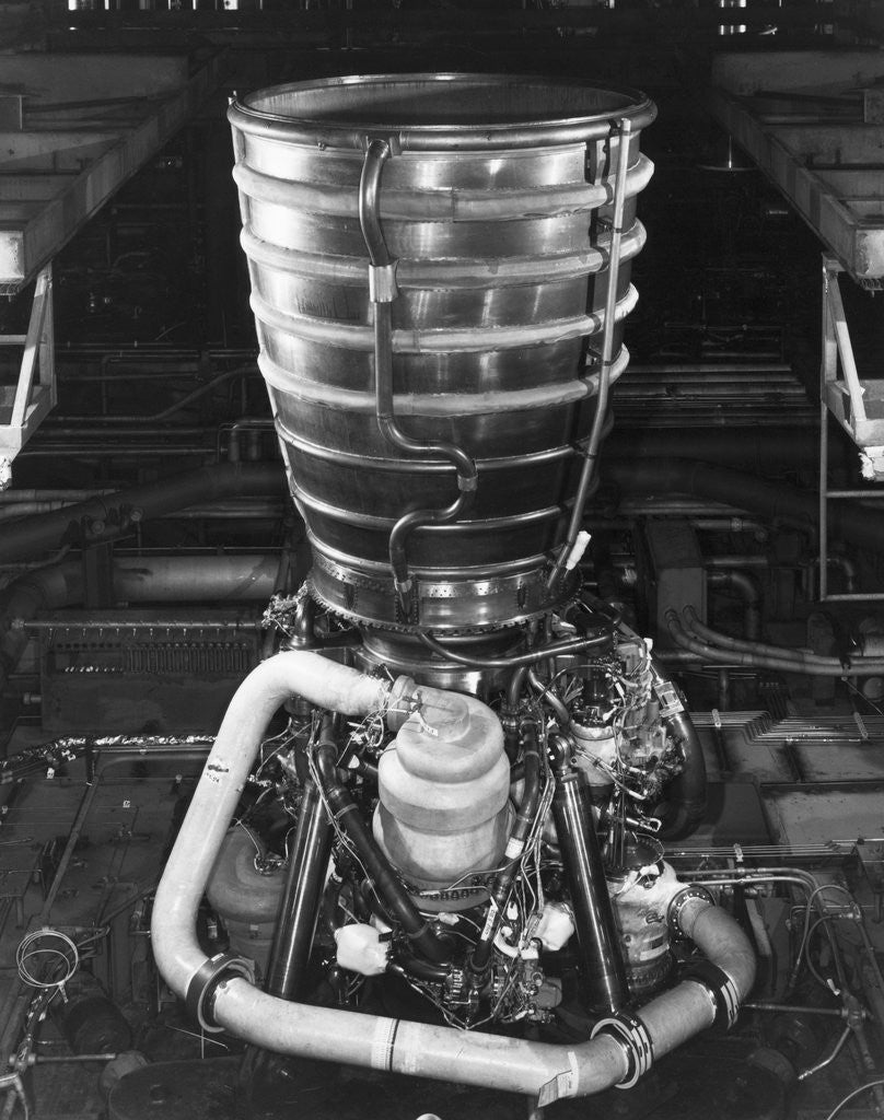 Detail of Large Engine For Rocket by Anonymous