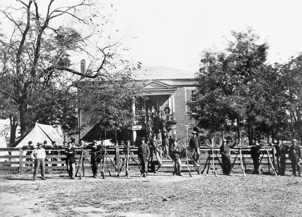 Detail of Appomattox Courthouse by Anonymous