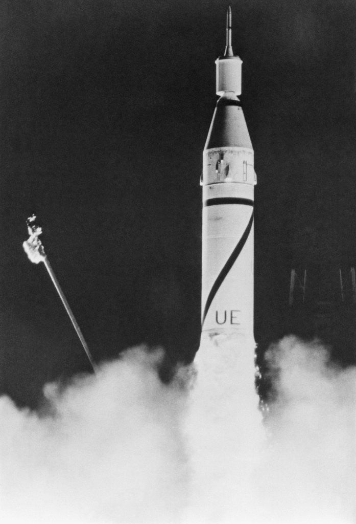 Detail of First US Satellite Launched by Anonymous