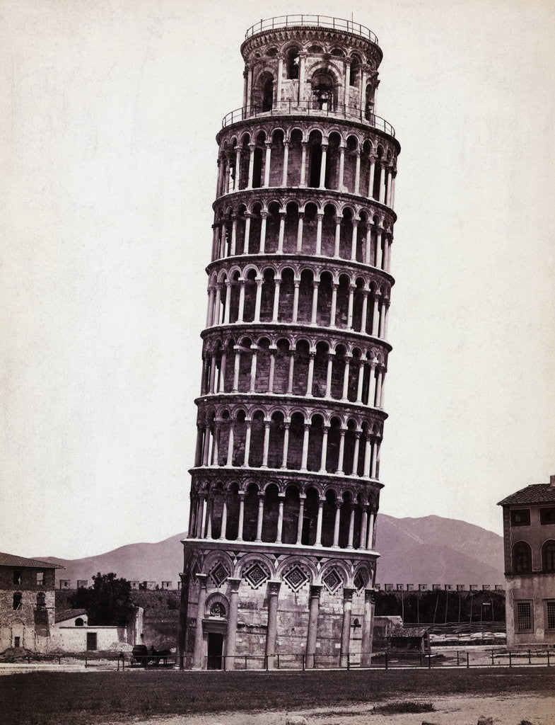 Detail of Leaning Tower of Pisa by Anonymous