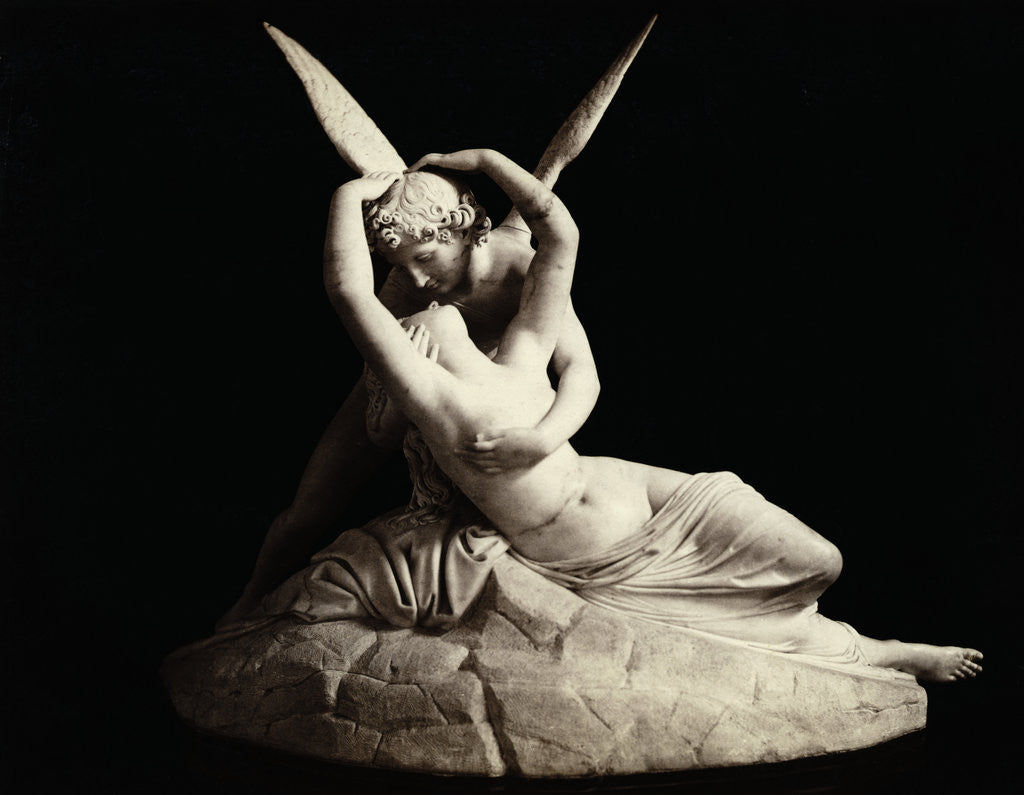 Detail of Cupid and Psyche by Antonio Canova