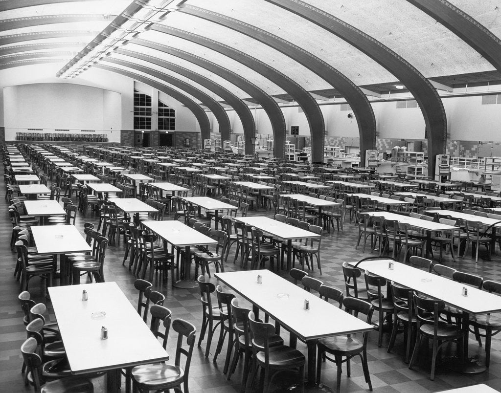 Detail of Boeing Dining Cafeteria by Anonymous