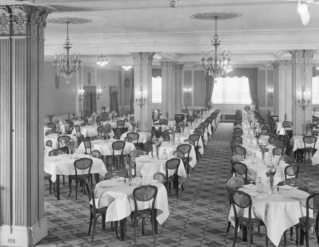 Detail of Empty Dining Room by Anonymous
