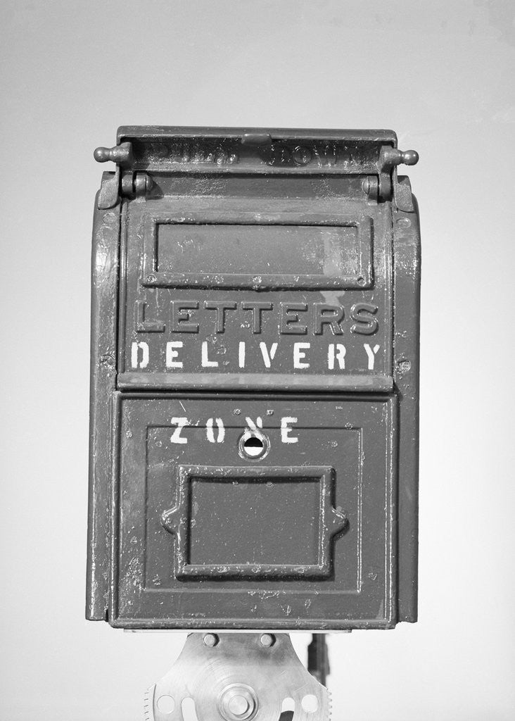 Detail of Close-Up Of Letter Box by Corbis