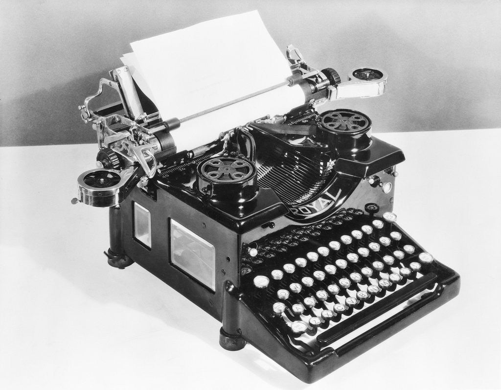 Detail of Typewriter by Anonymous