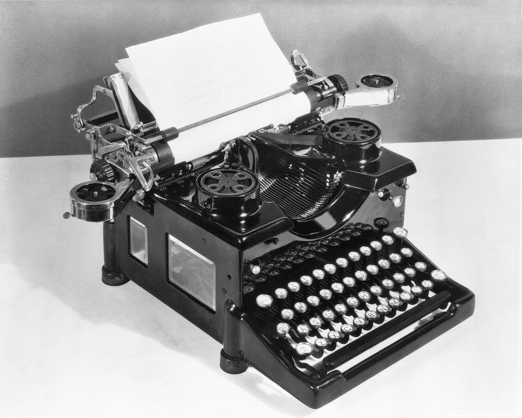 Detail of Typewriter by Corbis