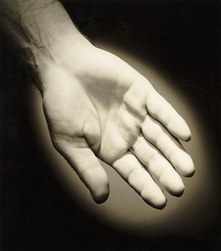 Detail of Palm-Side Of A Hand by Anonymous