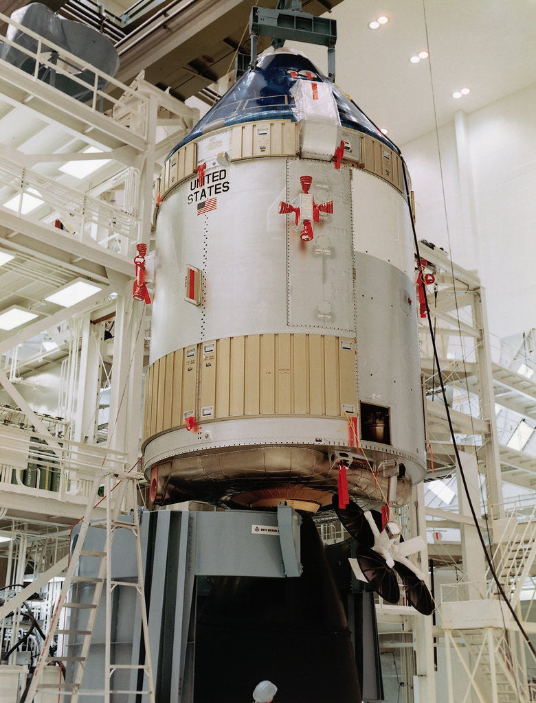 Detail of Spacecraft Command Module/Cape Kennedy by Anonymous