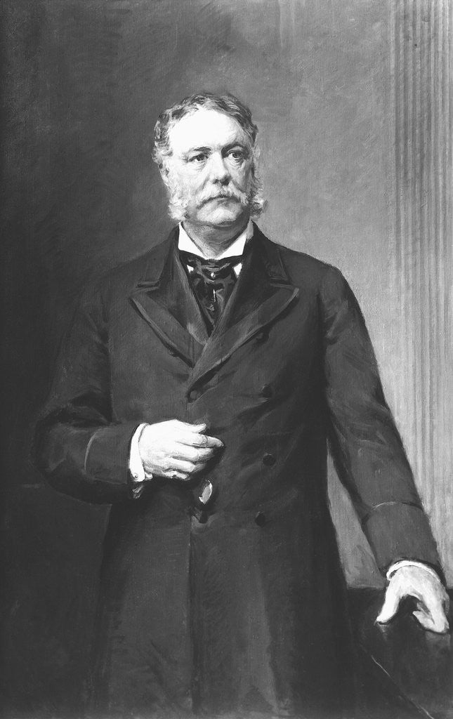 Detail of Waist-Up Painting Of Chester Arthur by Anonymous