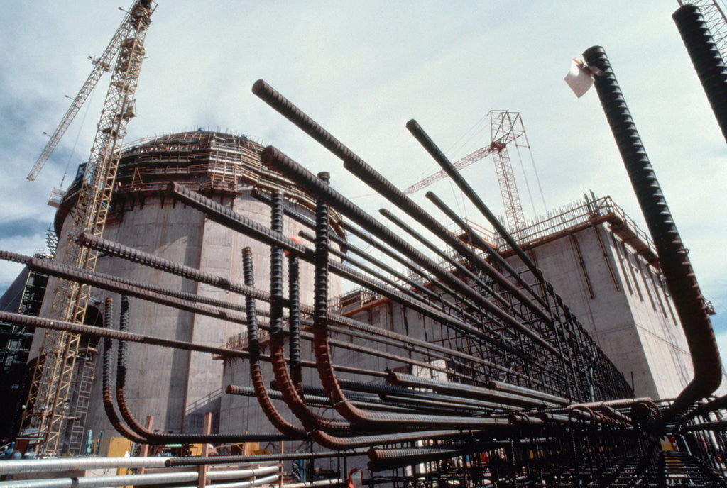 Detail of View Of Steel Reinforcement In Reactor by Anonymous