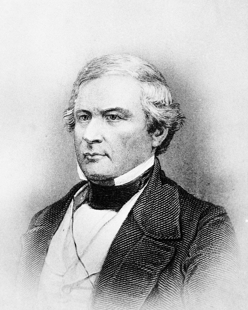 Detail of Bust Illustration Of Millard Fillmore by Anonymous