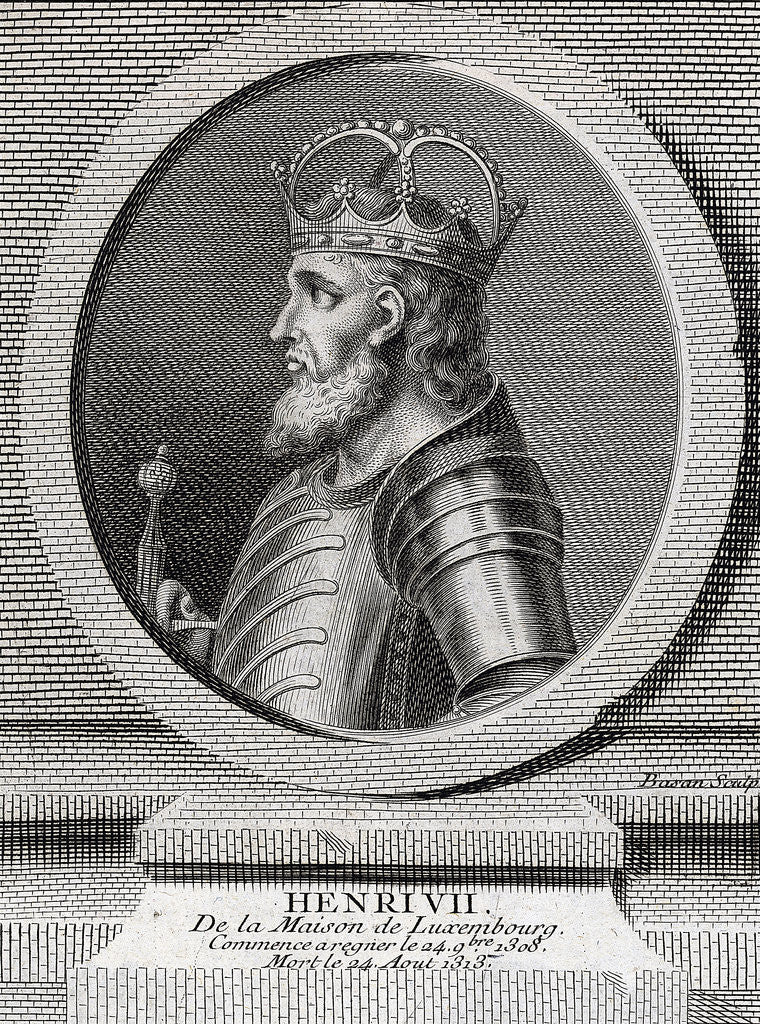 Detail of King Henry Vii Of Germany/Profile/Crown by Anonymous