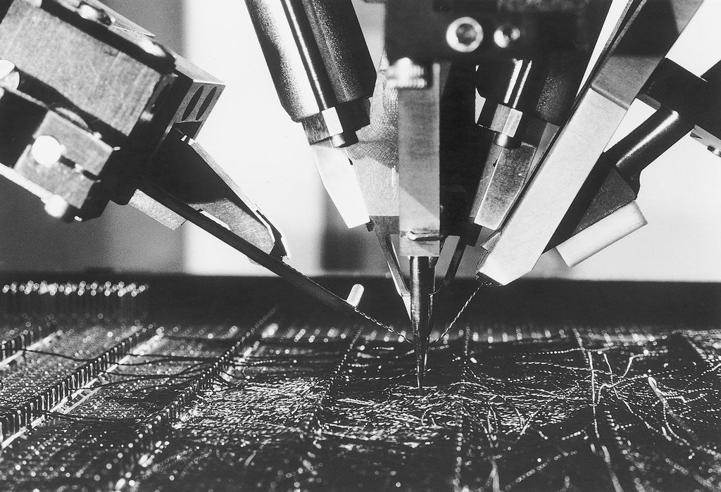 Detail of Computer Chip Manufacturing by Anonymous