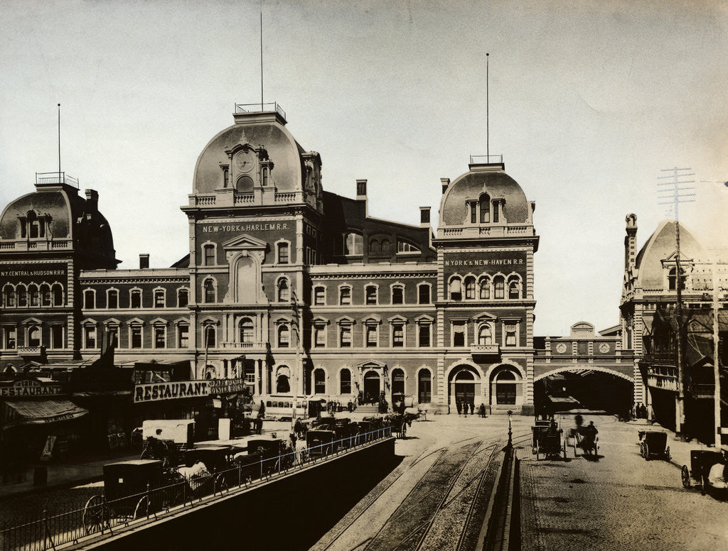 Detail of Grand Central Depot by Anonymous