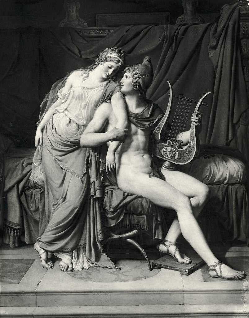 Detail of Illus/Paris & Helen by Anonymous