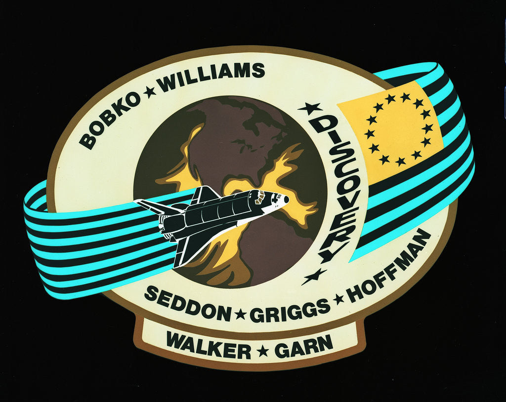 Detail of Nasa 51-D Mission Insignia by Anonymous